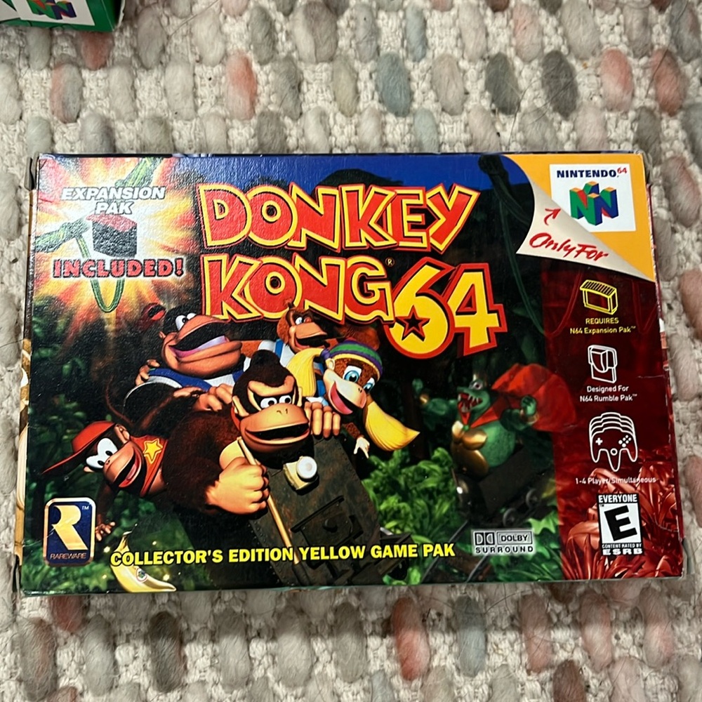 COPY - Donkey Kong 64 with expansion pack for Nintendo64
